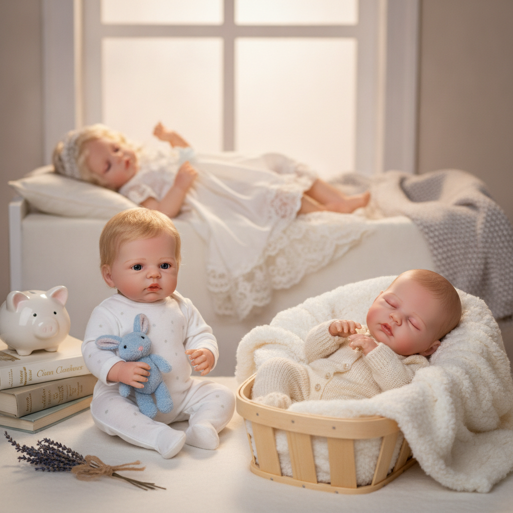 Realistic Reborn Doll in the UK: A lifelike companion for collectors and enthusiasts.