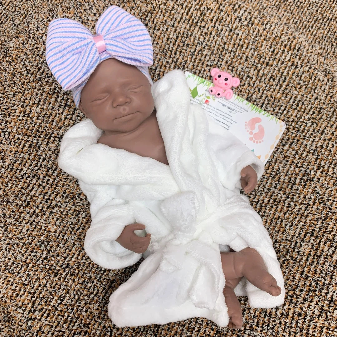 Baby Doll With Soft Body – lifelike reborn baby doll UK view 6