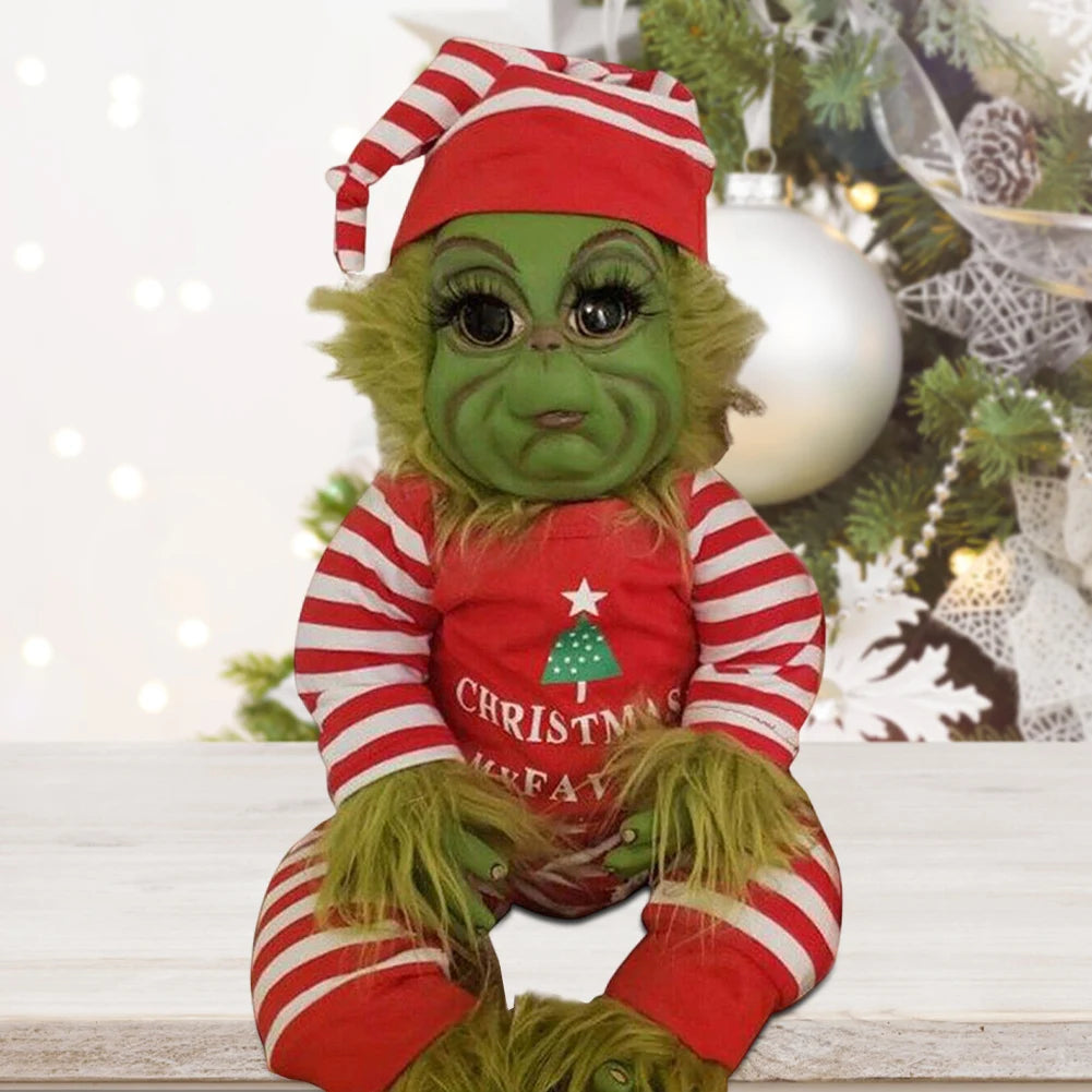 Silicone Grinch Reborn Doll