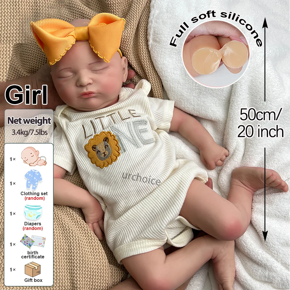 Realistic Reborn Baby Dolls Full Body Silicone