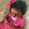 African American Silicone Reborn Dolls – full body silicone reborn baby doll UK view 4