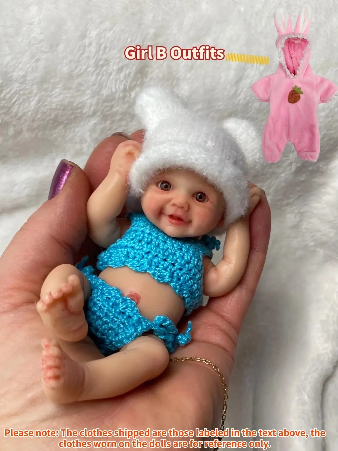 Mini Silicone Reborn Dolls