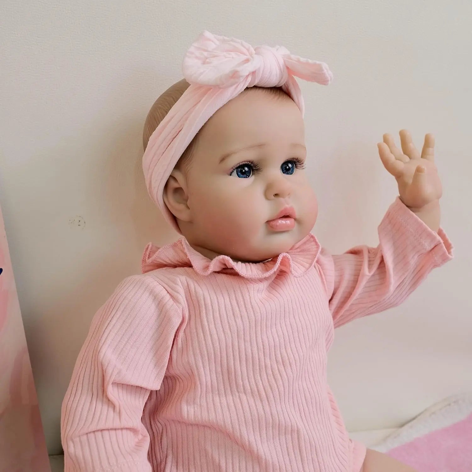 23 Inch Silicone Reborn Doll – full body silicone reborn baby doll UK view 3