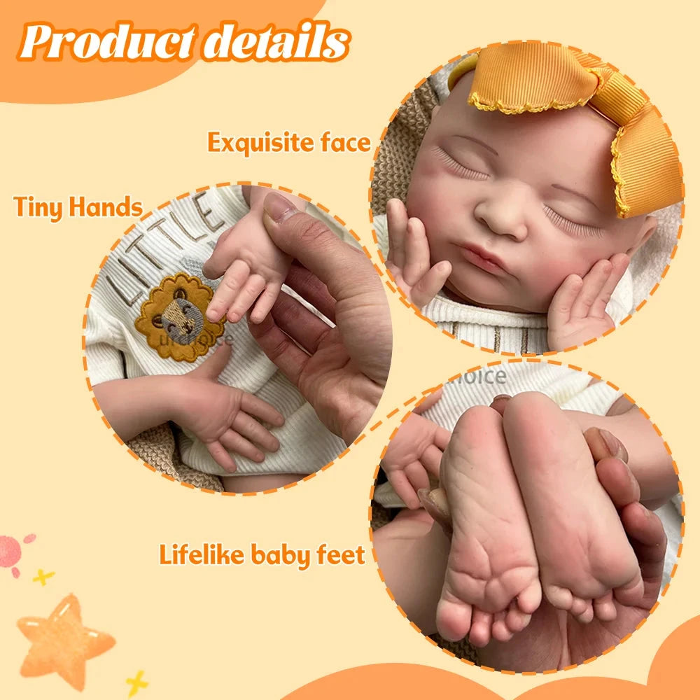 Realistic Reborn Baby Dolls Full Body Silicone