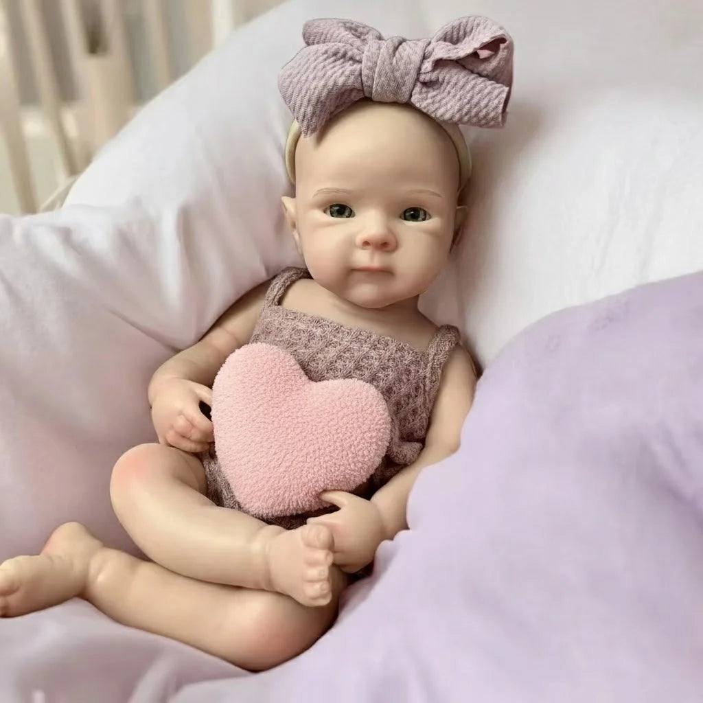 Reborn Dolls With Silicone Body – full body silicone reborn baby doll UK view 5