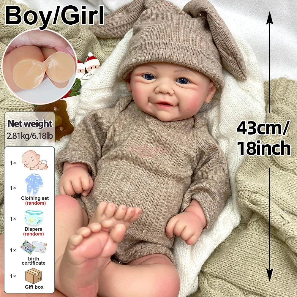 Floppy Silicone Reborn Doll