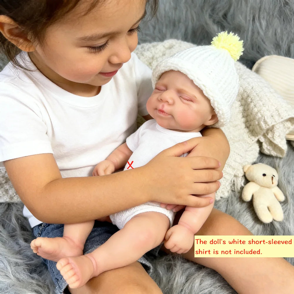 Reborn Dolls Full Body Silicone – full body silicone reborn baby doll UK view 3