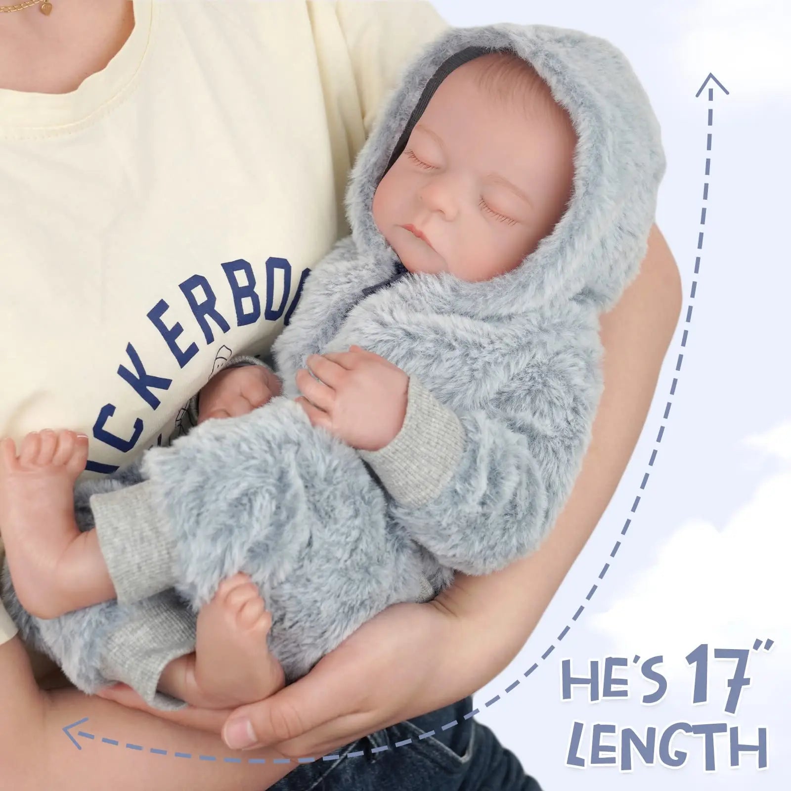 Sleeping Reborn Dolls – lifelike reborn baby doll UK view 4