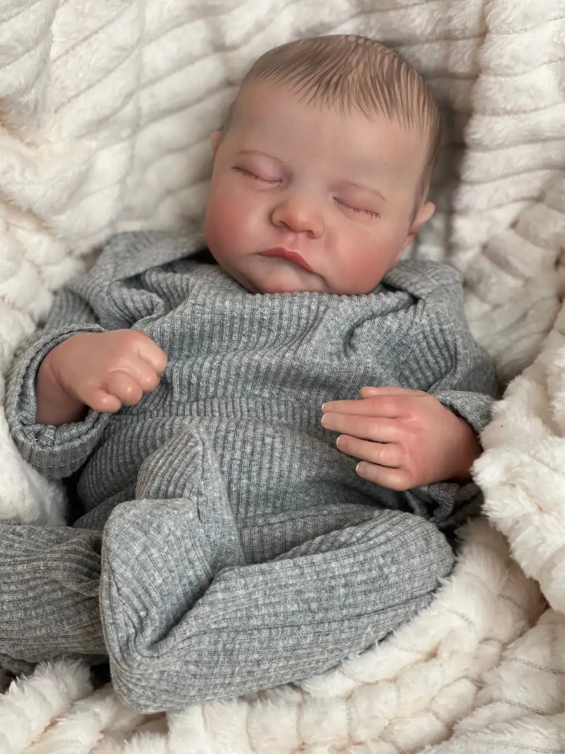 Baby Doll Soft Body – lifelike reborn baby doll UK view 5