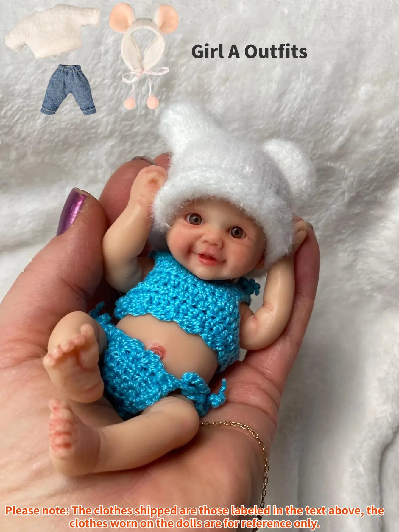 Mini Silicone Reborn Dolls