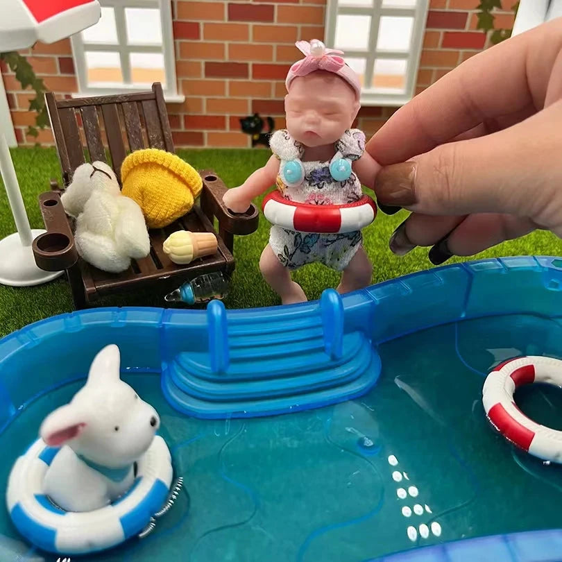 Mini Reborn Dolls Silicone