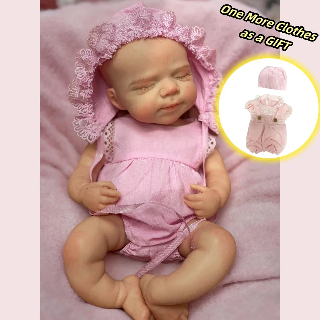 Sleeping Baby Doll – lifelike reborn baby doll UK view 6