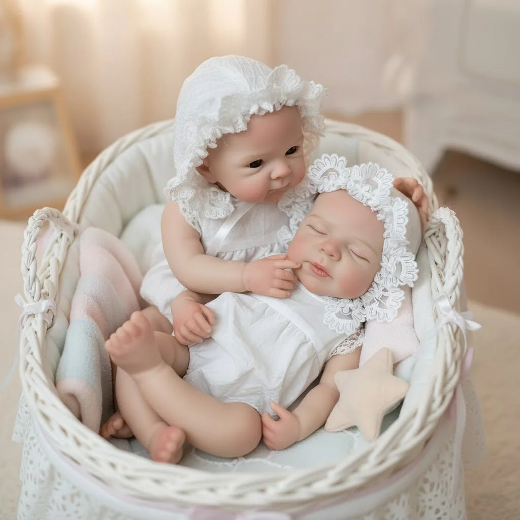 Drink And Wet Silicone Reborn Dolls – full body silicone reborn baby doll UK view 2