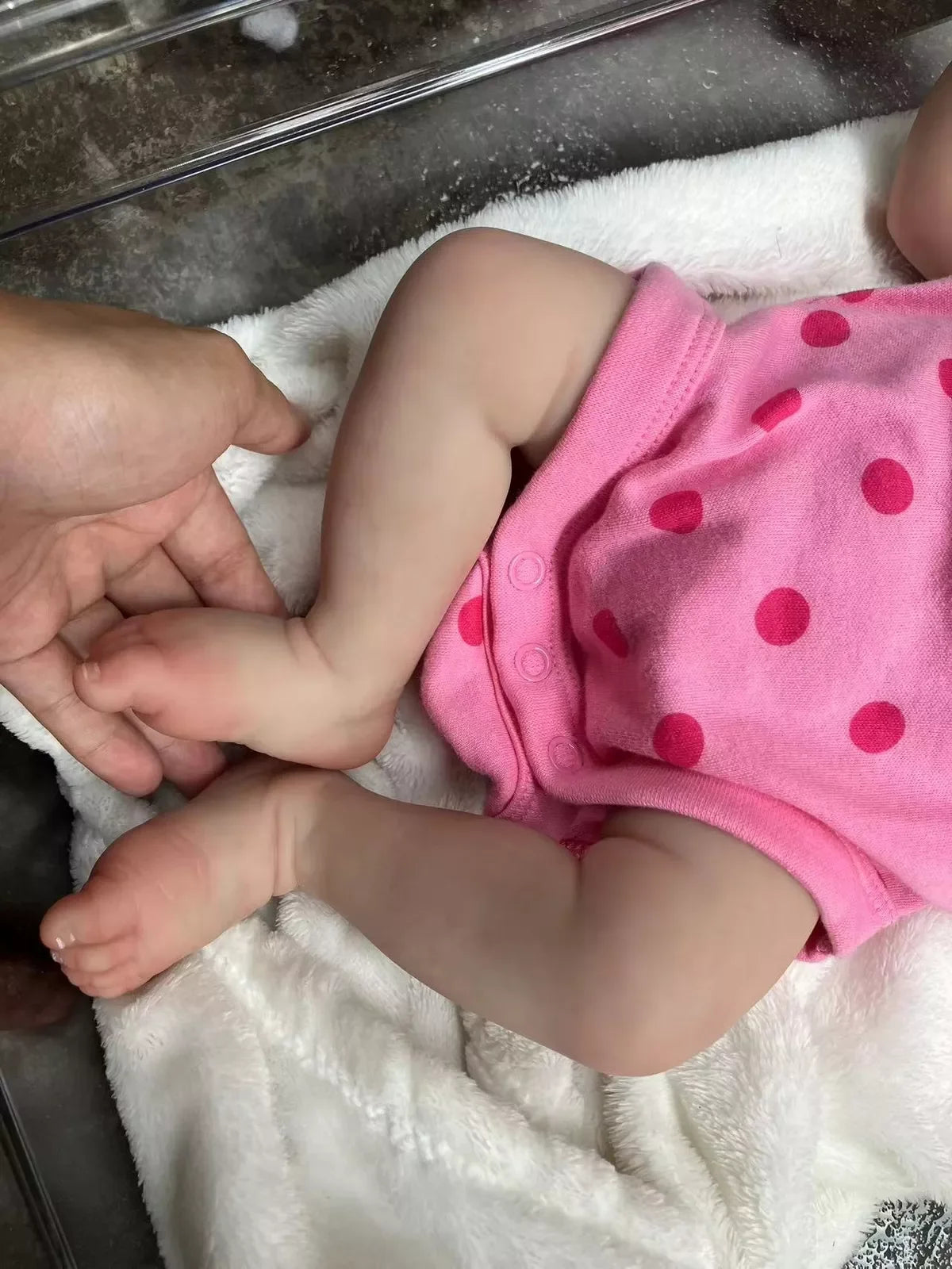 Baby Doll With Soft Body – lifelike reborn baby doll UK view 4