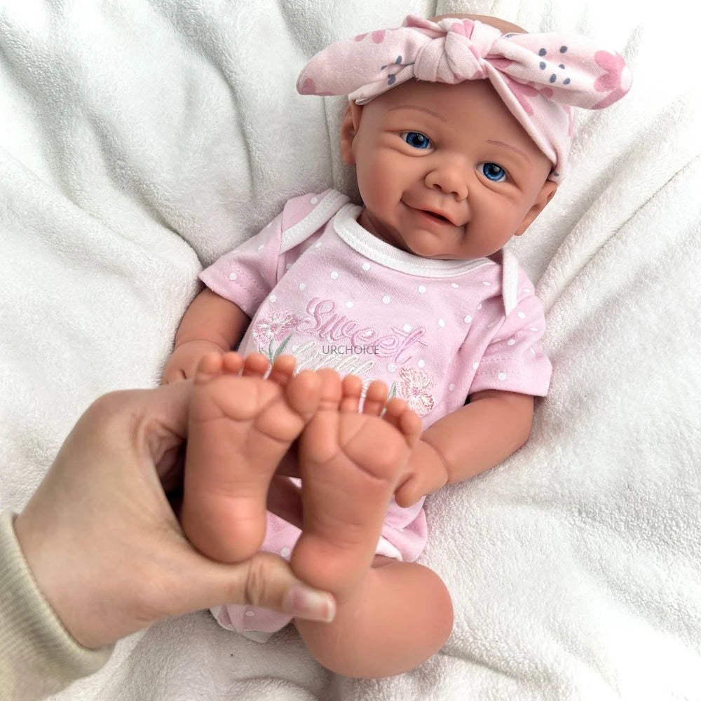 Silicone Reborn Baby Dolls Uk – full body silicone reborn baby doll UK view 2
