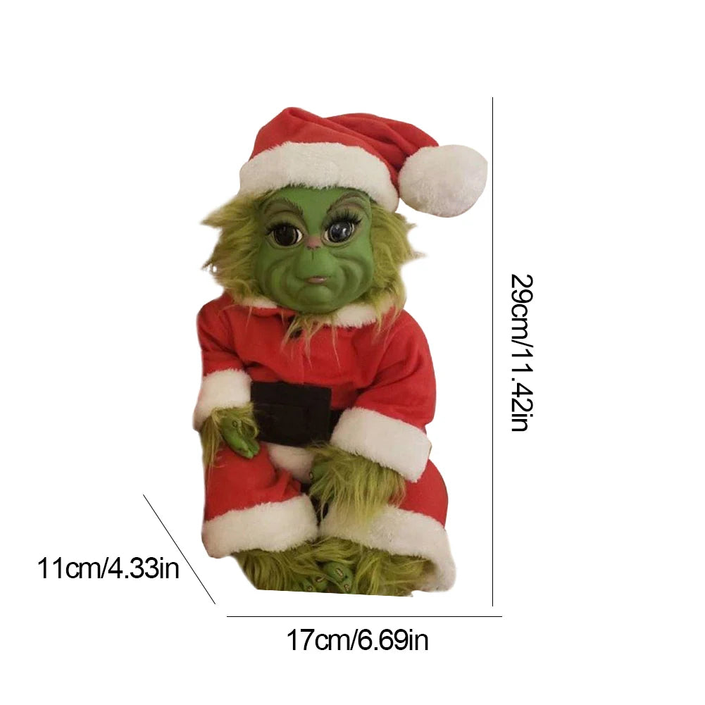 Silicone Grinch Reborn Doll