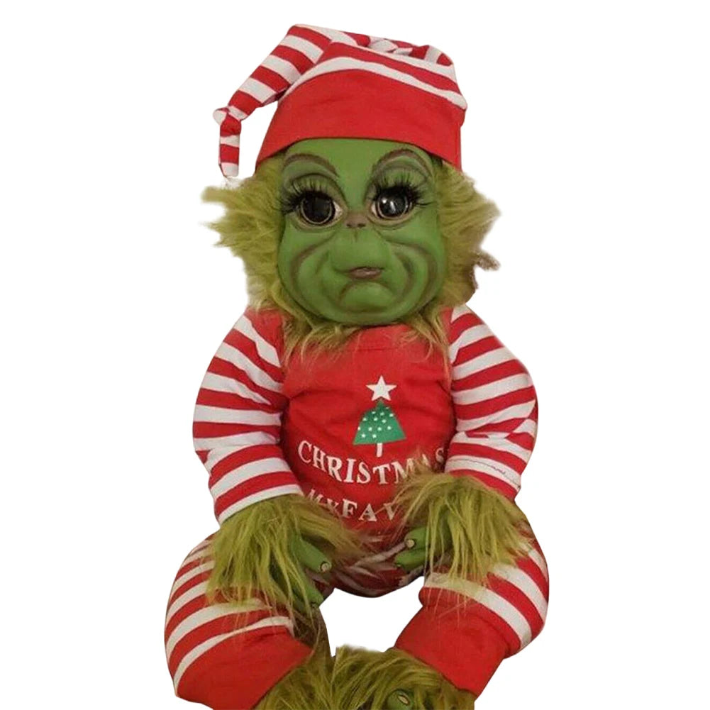 Silicone Grinch Reborn Doll