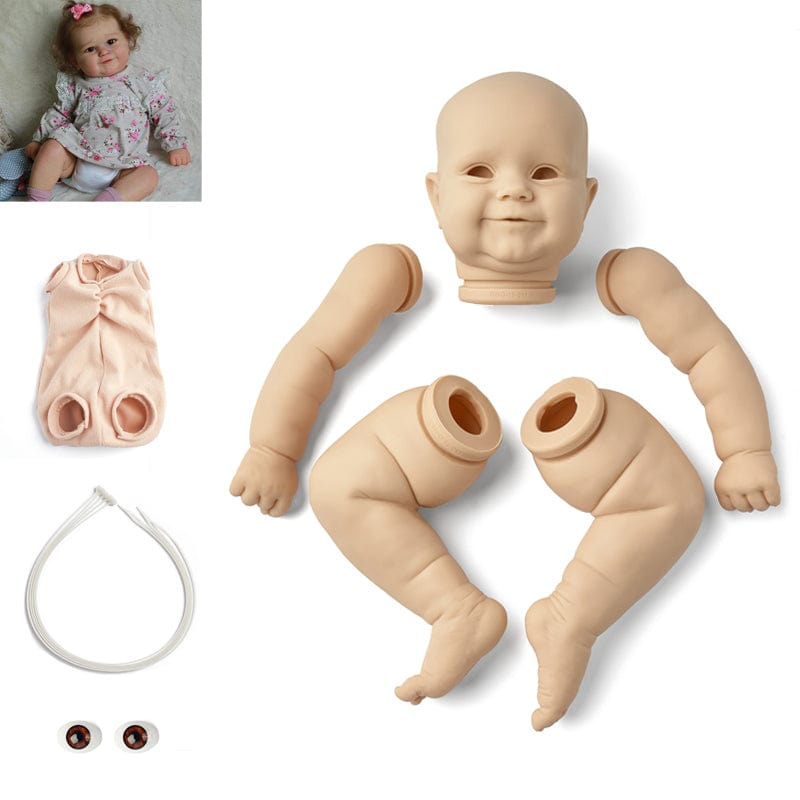My Store fabric body Asian Reborn Doll Kits