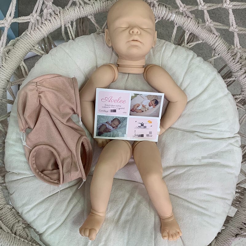 My Store fabric body Complete Reborn Doll Kit - DIY