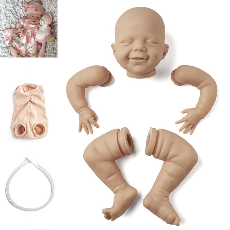 My Store fabric body Complete Reborn Doll Kits