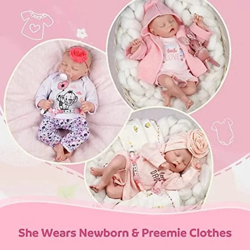 My Store Cloth Body Most Beautiful Original Reborn Dolls Baby