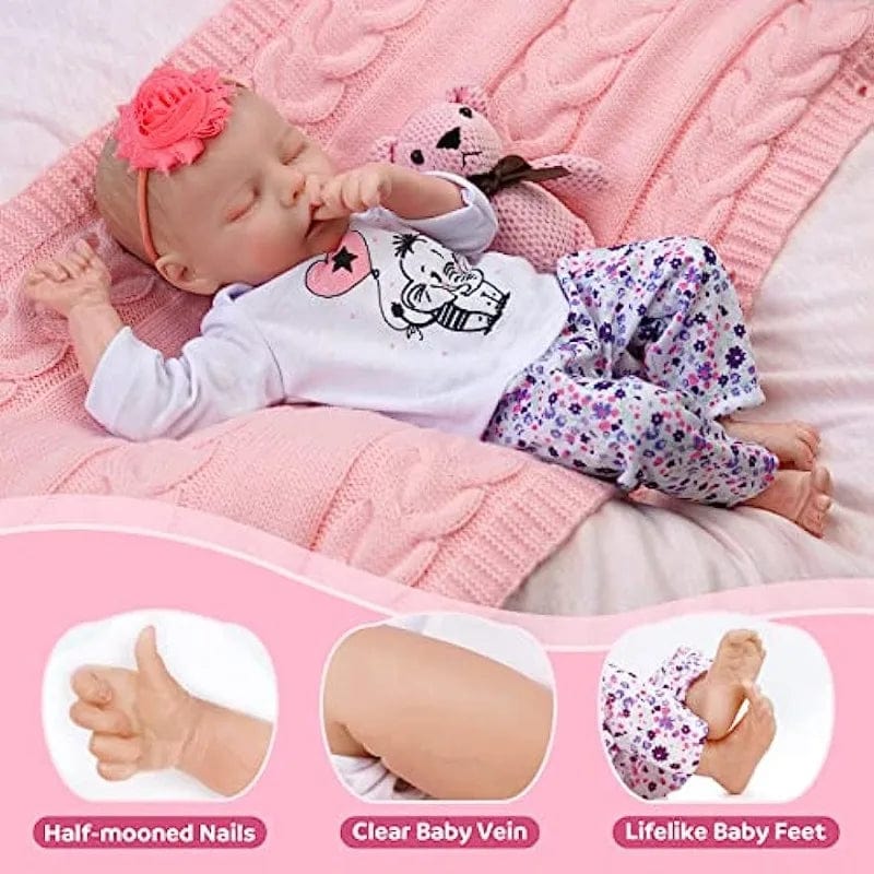 My Store Cloth Body Most Beautiful Original Reborn Dolls Baby