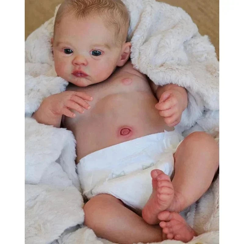 My Store Girl / 45cm Original Reborn Dolls Female Silicone