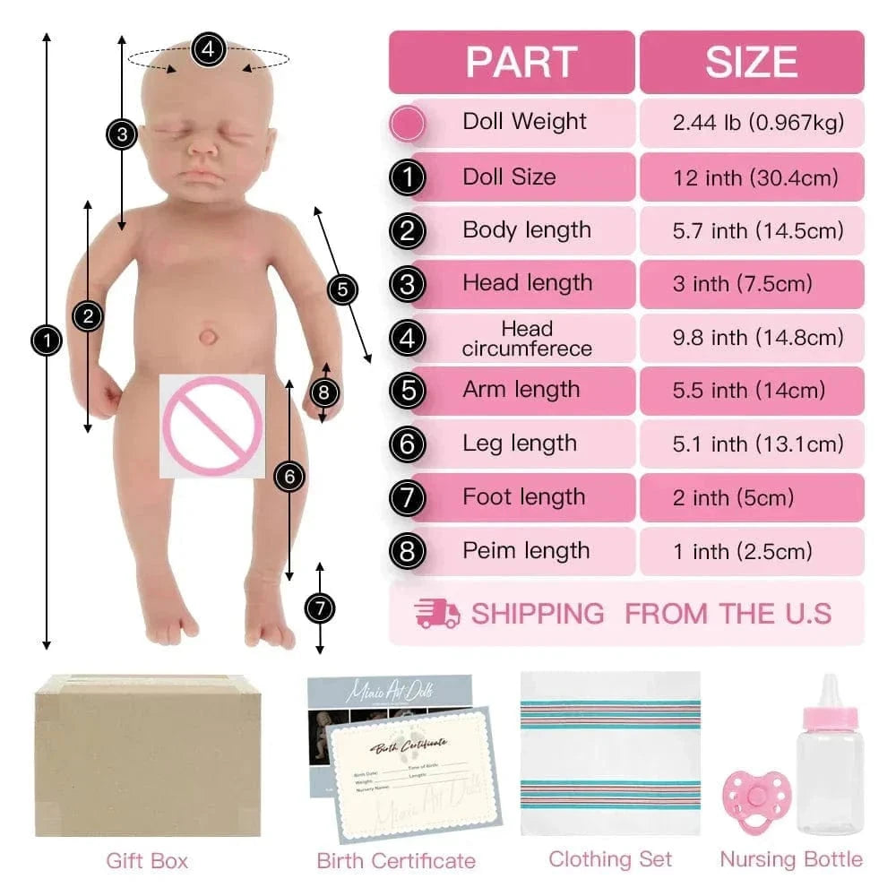 Original Reborn Silicone Dolls