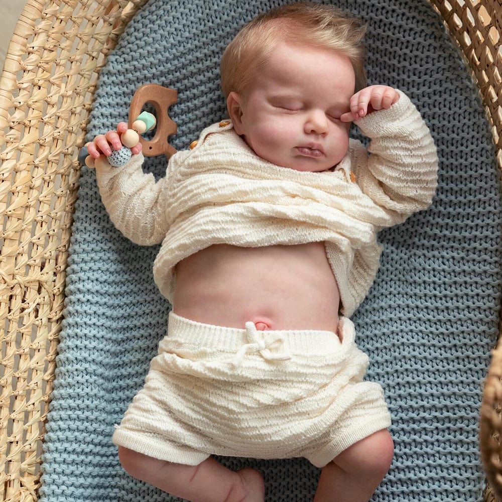 My Store Reborn Baby Boy with Closed Eyes - Ewan