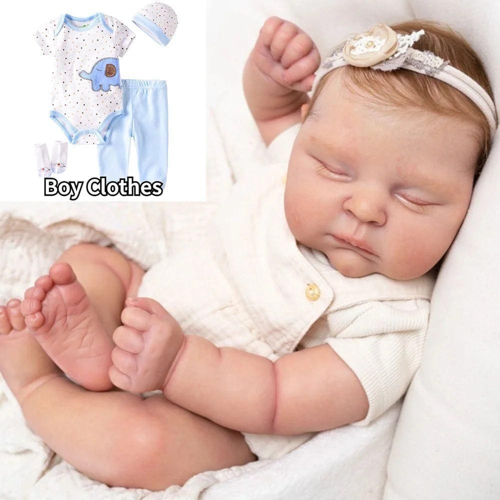 My Store Reborn Baby Doll Boy in Silicone