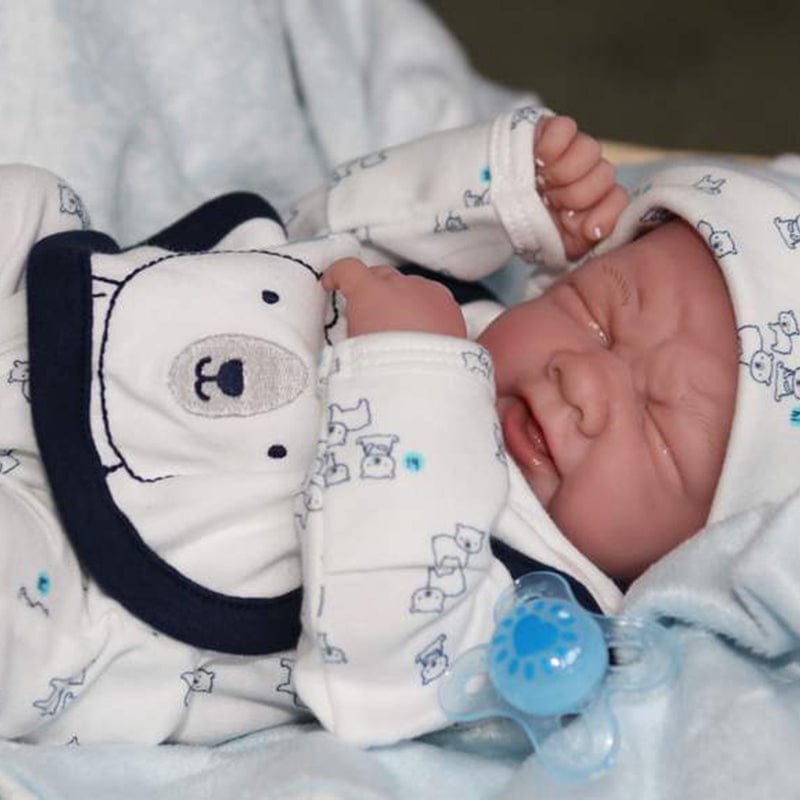 My Store vinyl body Reborn Baby Doll Boy Silicone