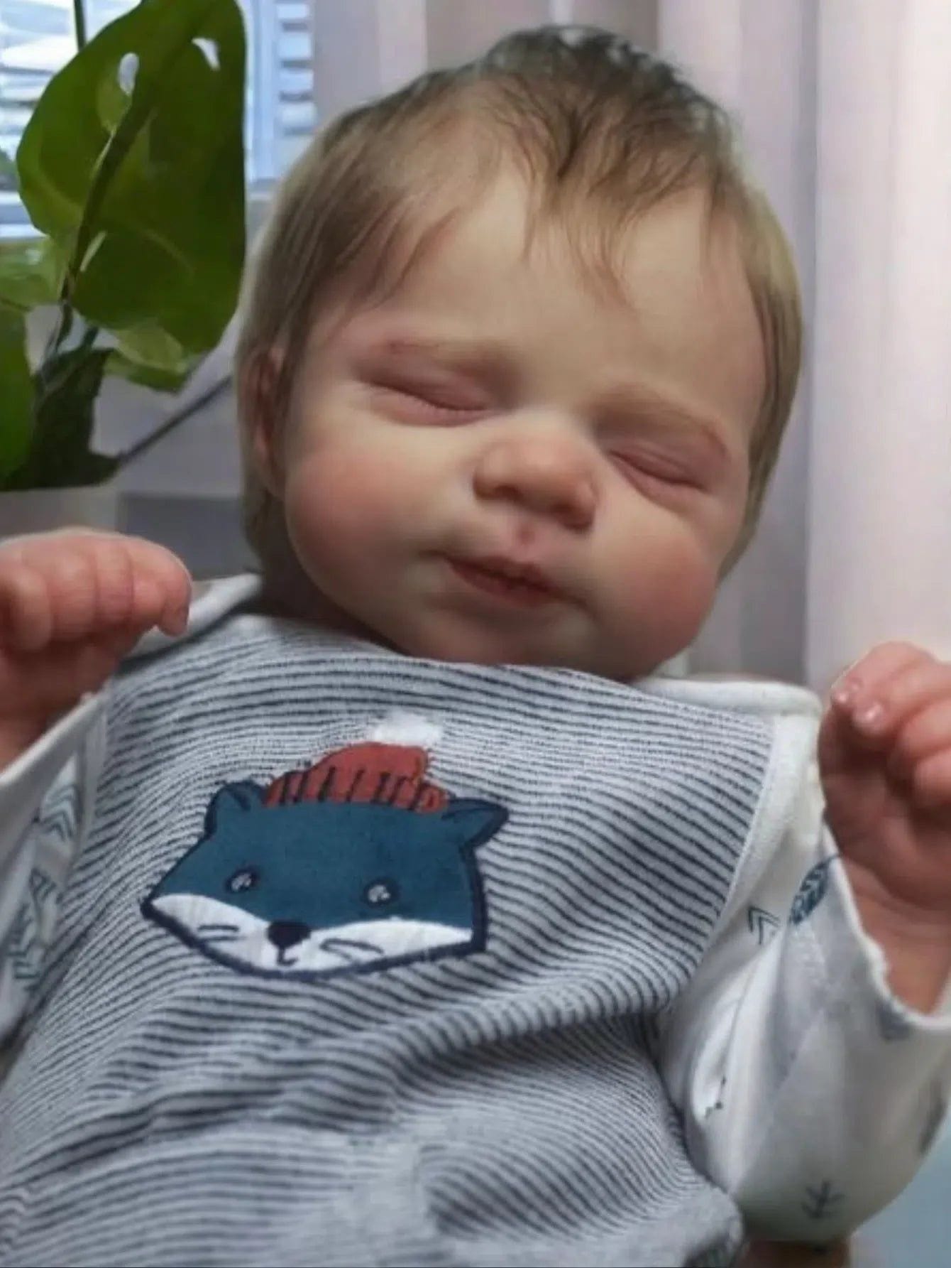 My Store Reborn Baby Doll Boy with Closed Eyes