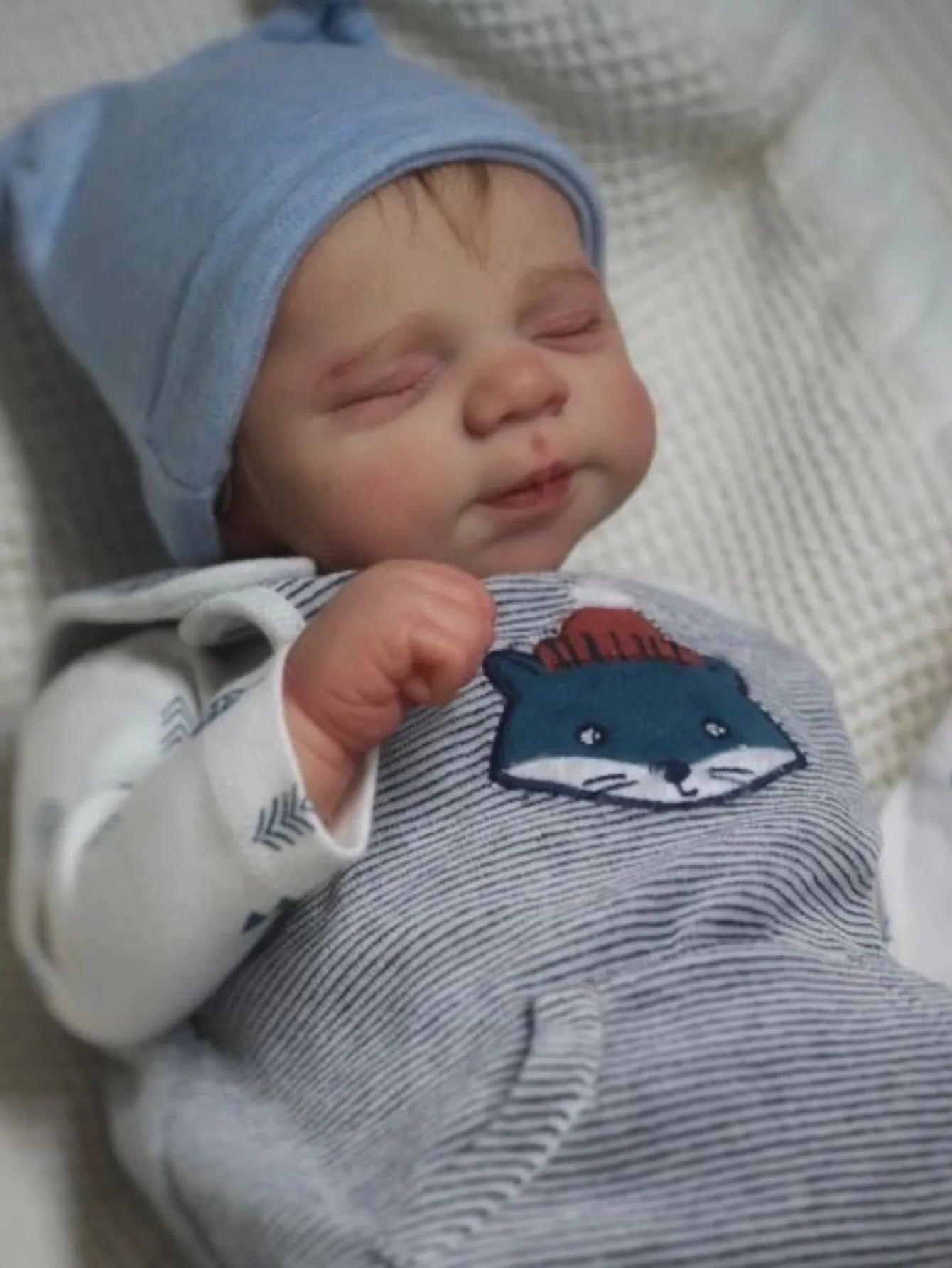 My Store Reborn Baby Doll Boy with Closed Eyes