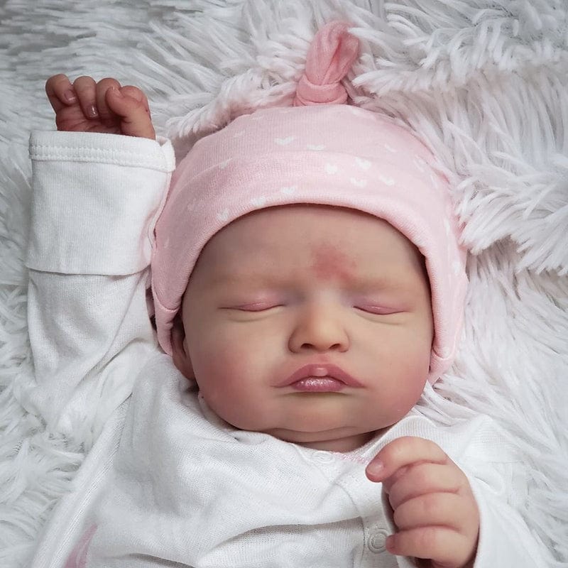 My Store fabric body Reborn Baby Dolls Girl - Oceane