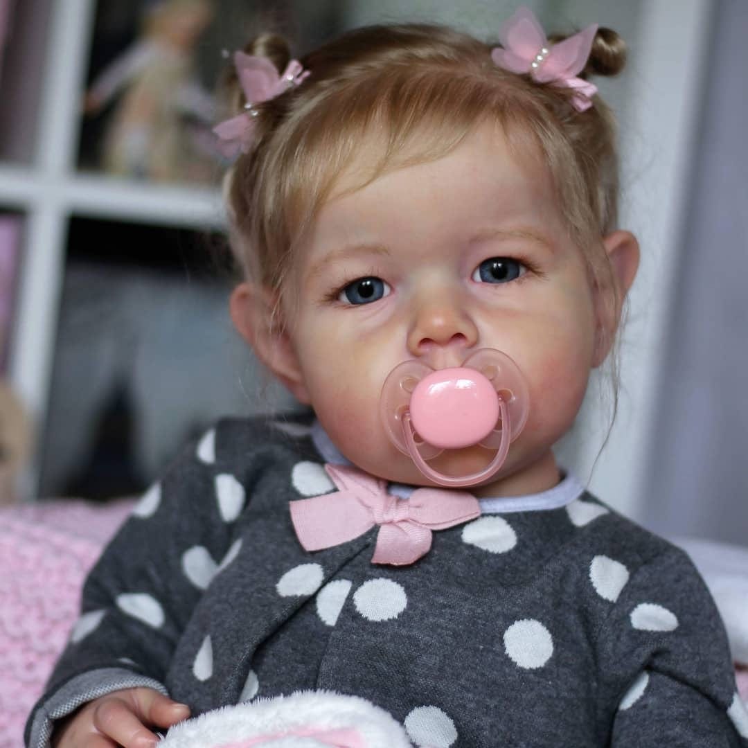 My Store Fabric body Reborn Doll Female Male - Andrea