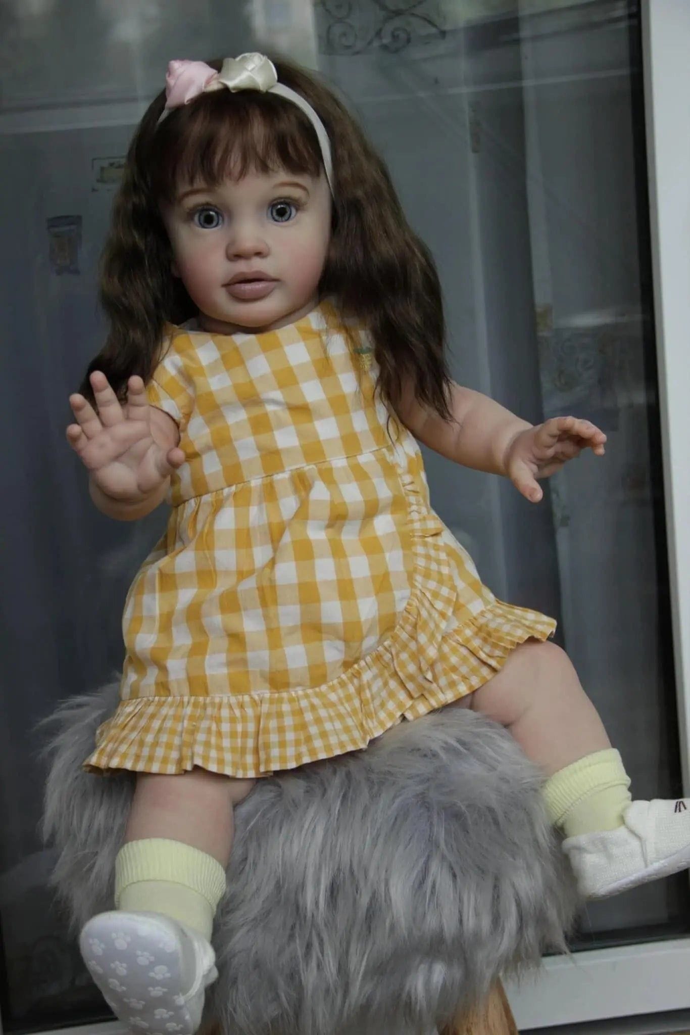 My Store Reborn Doll Female with Long Hair