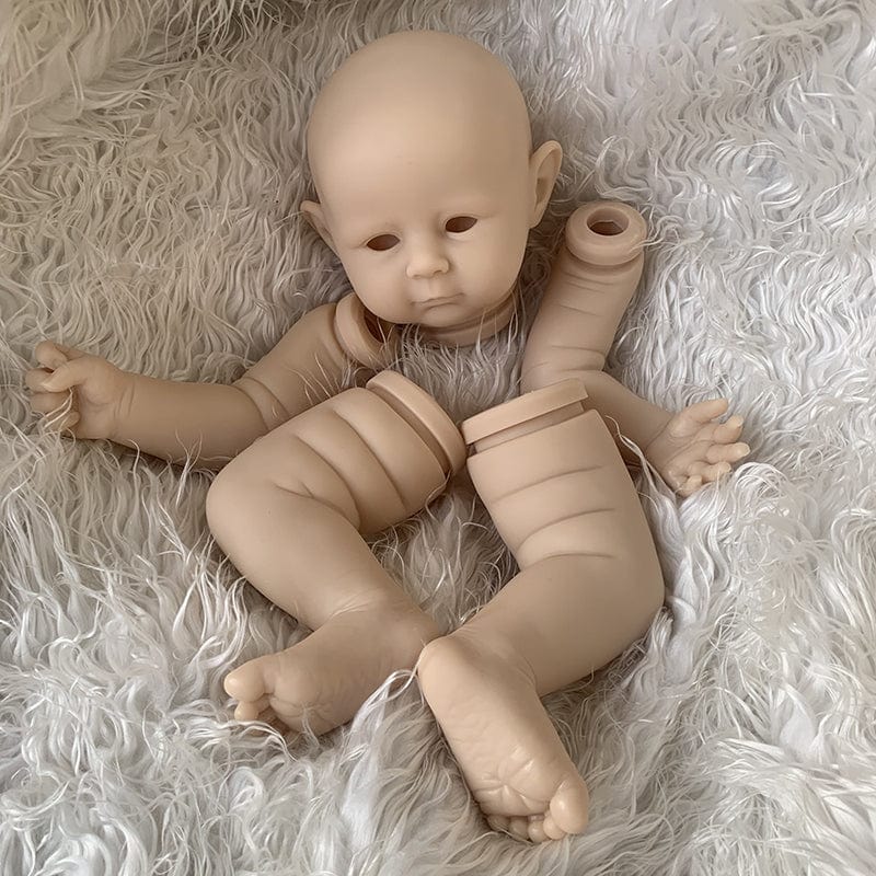 My Store fabric body Reborn Doll Kit as a Gift
