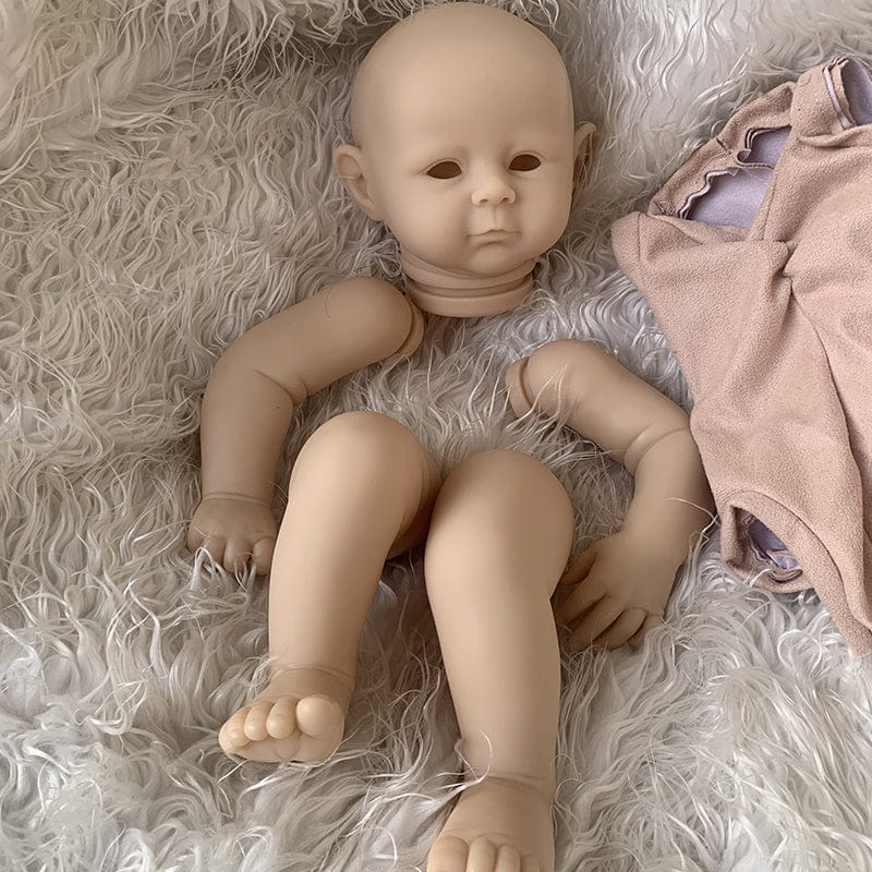 My Store fabric body Reborn Doll Kit as a Gift