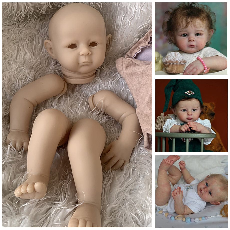 My Store fabric body Reborn Doll Kit as a Gift