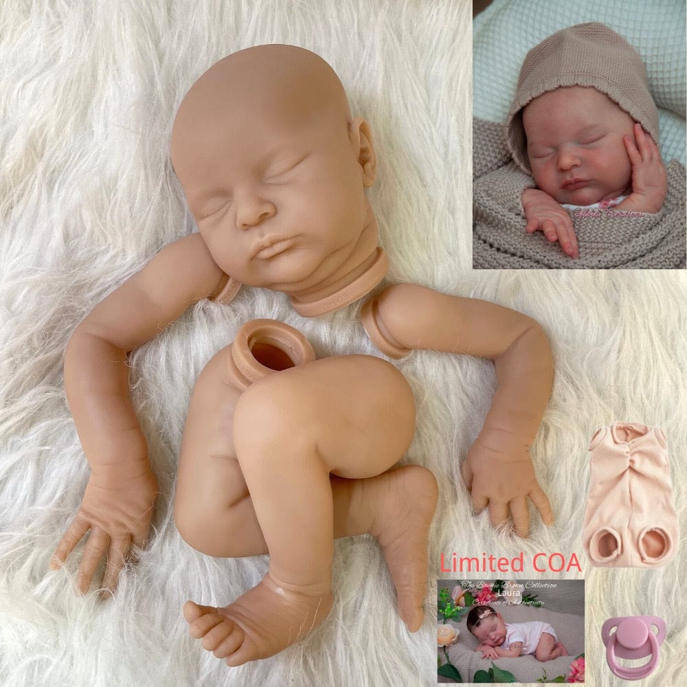 My Store Fabric Body Reborn Doll Kit Twins a