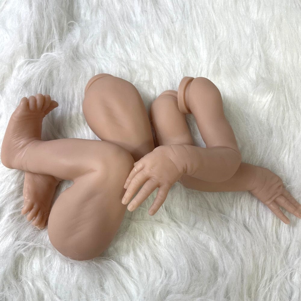 My Store Fabric Body Reborn Doll Kit Twins a