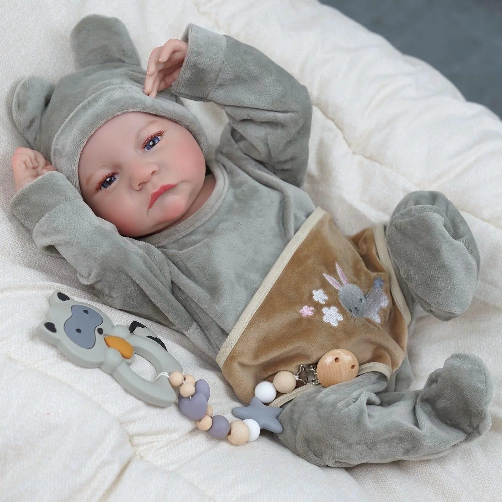 My Store Reborn Doll Male Open Eyes