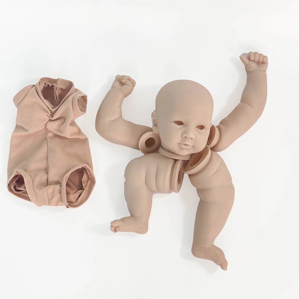 My Store fabric body Reborn Doll Twin Kit