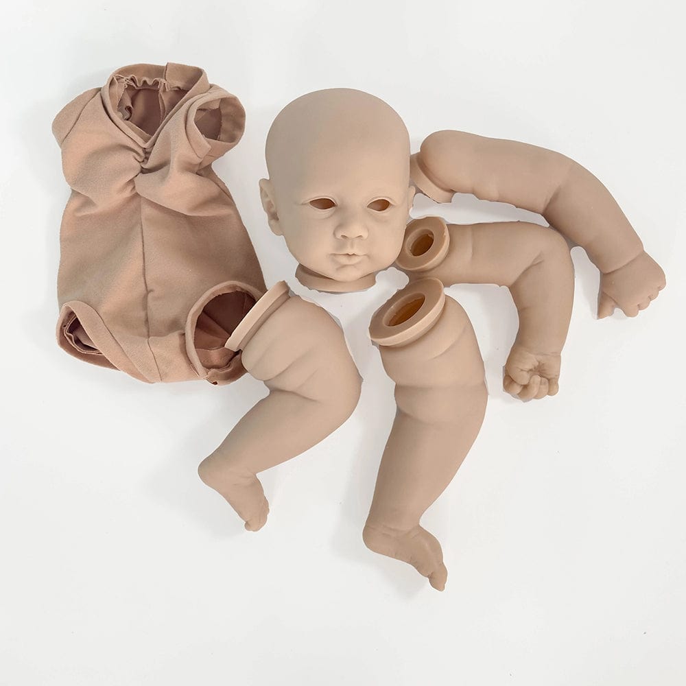 My Store fabric body Reborn Doll Twin Kit