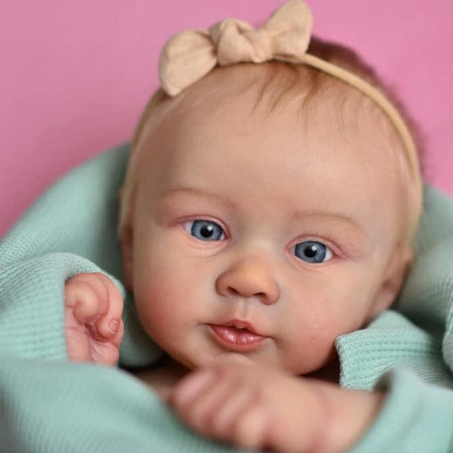 My Store fabric body Reborn Doll Twin Kit