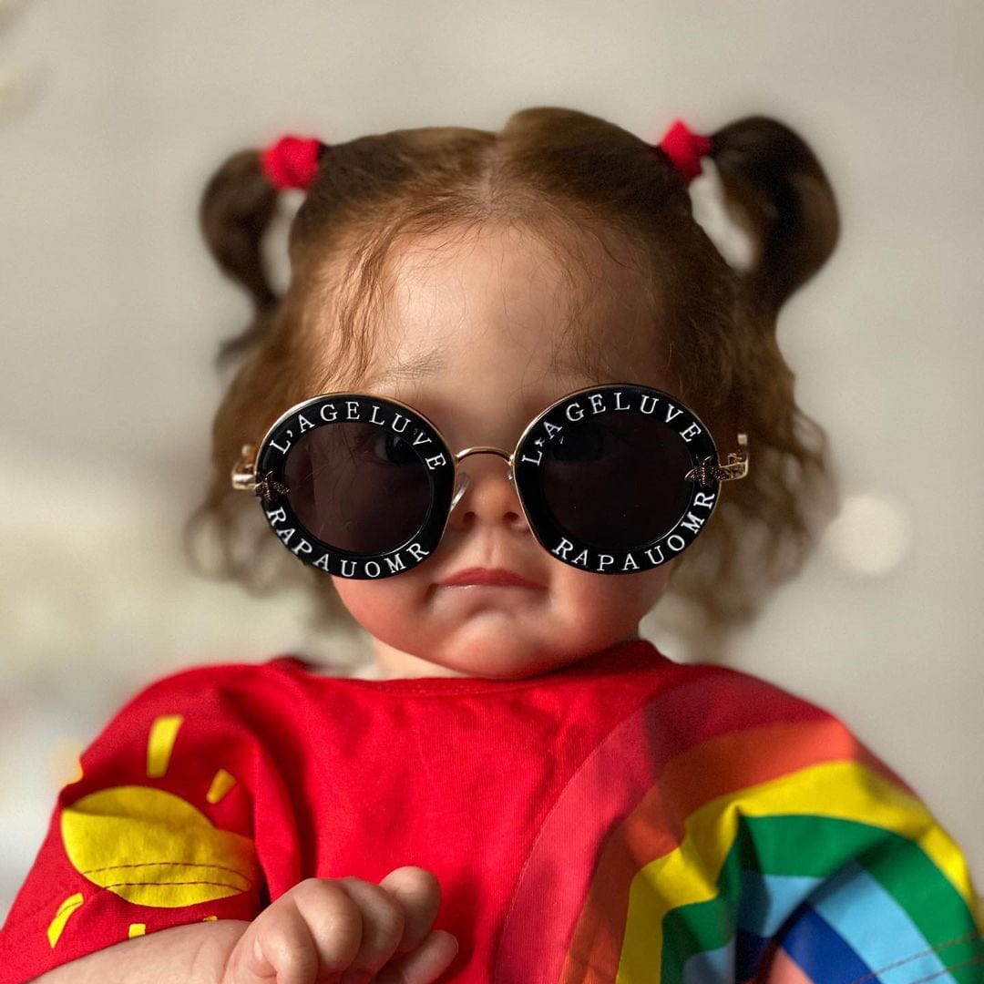 My Store fabric body Reborn Dolls Girl Open Eyes