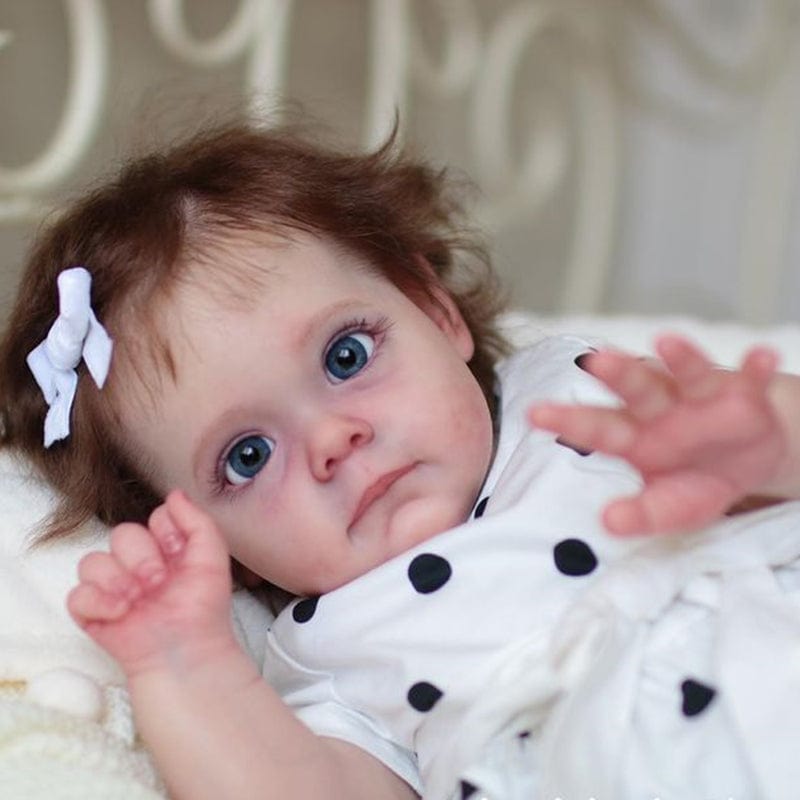 My Store fabric body Reborn Dolls Girls with Open Eyes