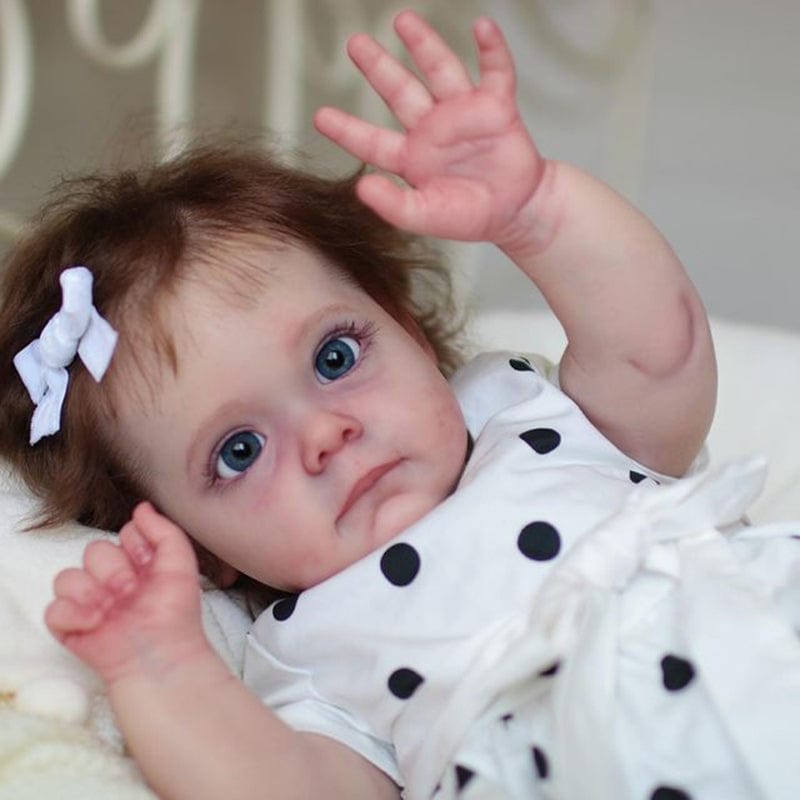 My Store fabric body Reborn Dolls Girls with Open Eyes
