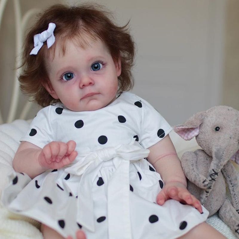My Store fabric body Reborn Dolls Girls with Open Eyes