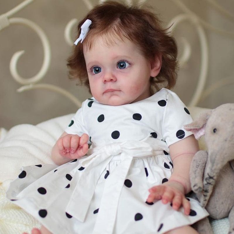 My Store fabric body Reborn Dolls Girls with Open Eyes